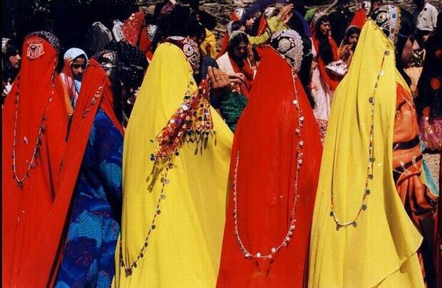 لباس های زنانه و مردانه بختیاری ها